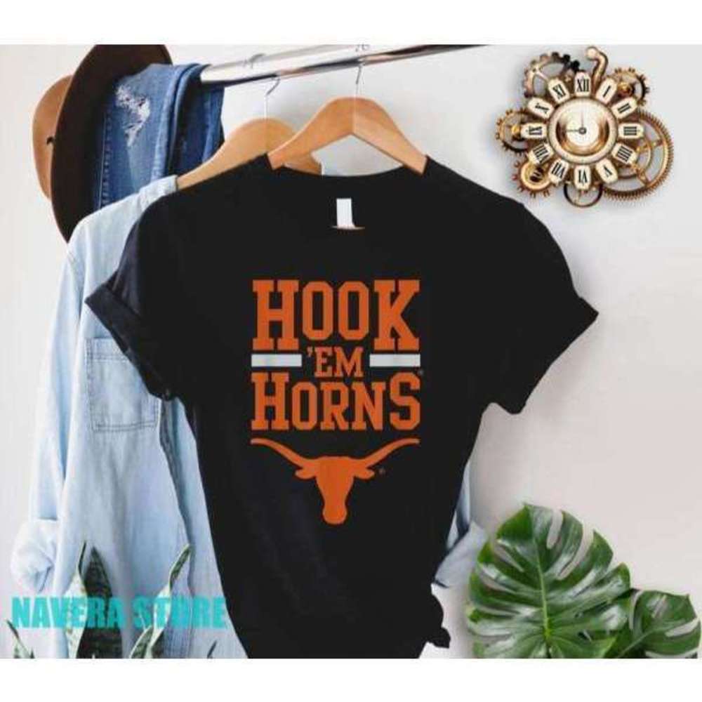 Texas Longhorns Hook Em Horns T Shirt Merch